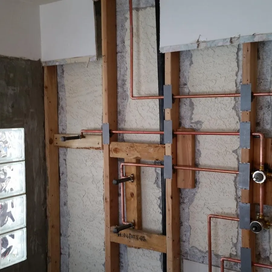 Copper pipe installation for Burst Pipe Repair in Franklin